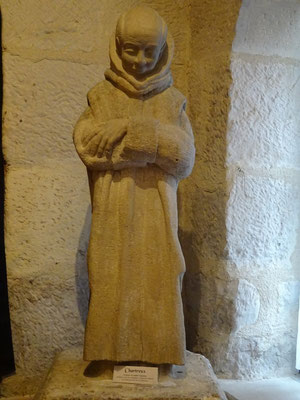 Musée des Chartreux à Soual dans le Pays de Cocagne, statue chartreux, crédit M. Alary