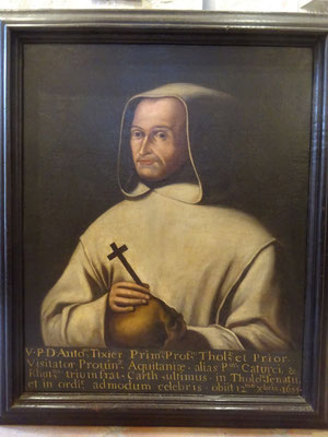 Musée des Chartreux à Soual dans le Pays de Cocagne, tableau chartreux, crédit M. Alary