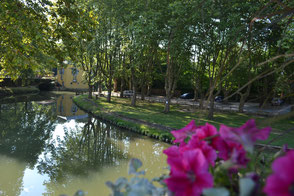 Ponton de pêche accessible tourisme et handicap, pêche dans le Sor, pêche à Soual dans le Tarn, Pays de Cocagne, que faire à Dourgne, que faire à Puylaurens, office de tourisme Terres d'Autan-Montagne Noire