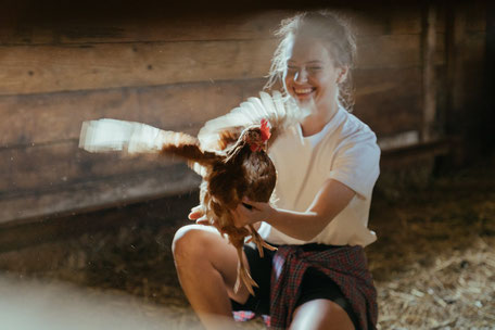 Enfants à la ferme, producteurs locaux, stage à la ferme, balade en roulotte à la ferme d'En Gout en Pays de Cocagne, que faire à Dourgne, en famille, que voir à Puylaurens, activités nature